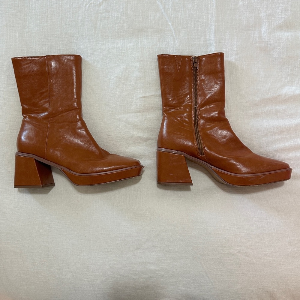Urban Outfitters Chestnut Booties